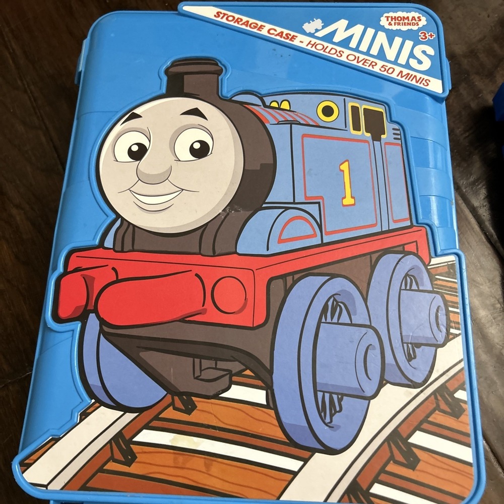 Thomas The Train & Friends Storage Carry Case Holds Over 50 Minis Comp W/ Trays
